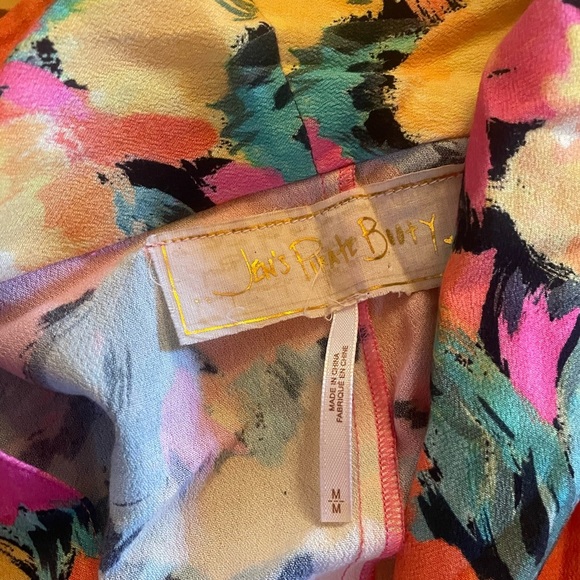 Jens Pirates Booty Floral Kimono Sleeve Maxi Dress - Picture 5 of 5